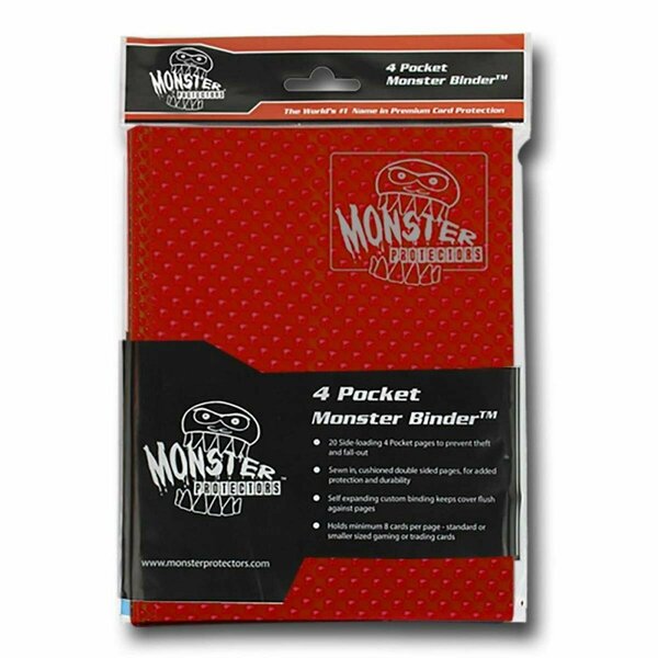 Workstationpro 4-Pocket Binder - Holofoil Red WO3328082